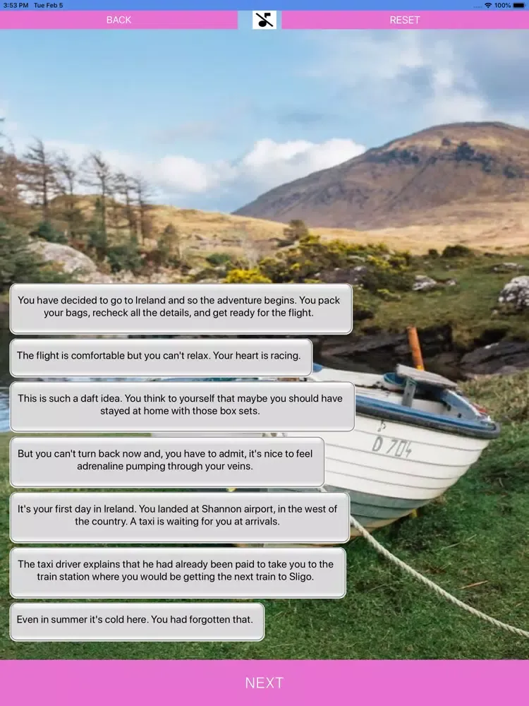 Inish Lamb - Choice Story iPad 스크린샷