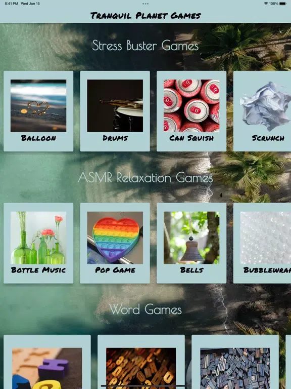 Tranquil Planet iPad  Screenshots
