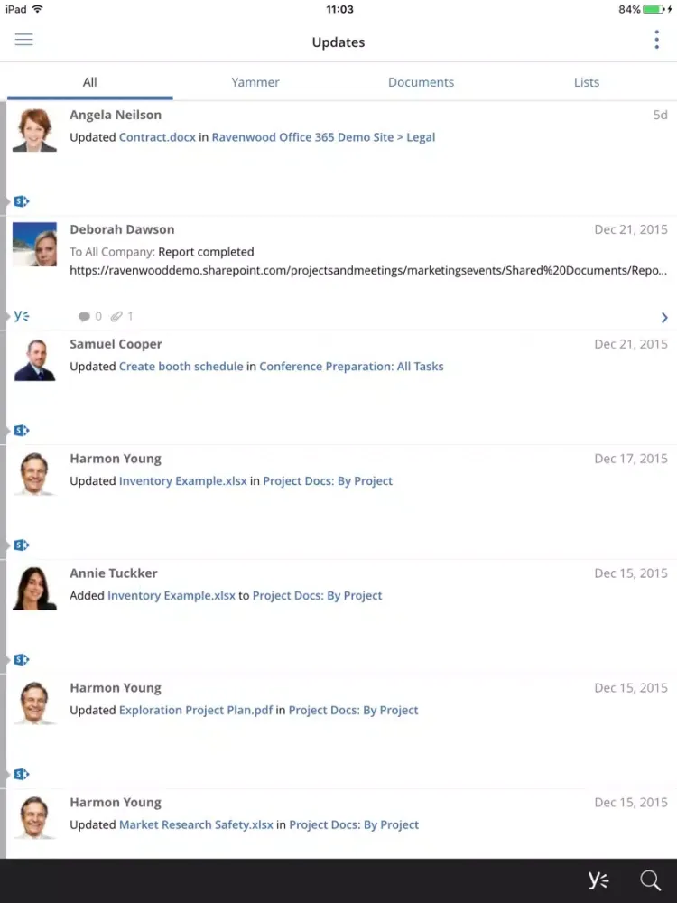 Ảnh chụp màn hình của harmon.ie for BlackBerry iPad 