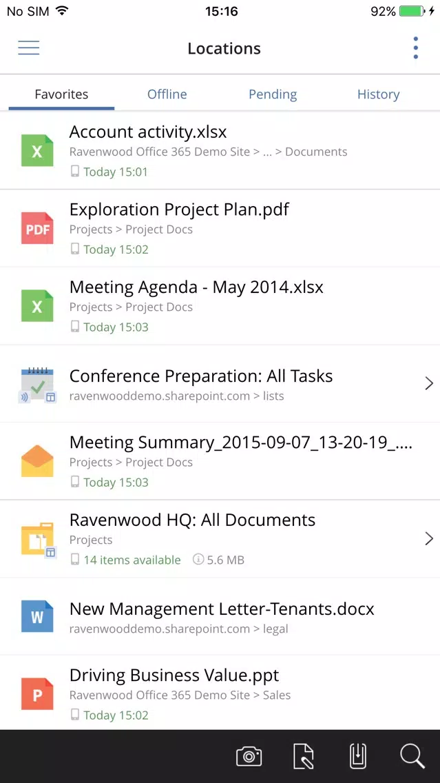 harmon.ie for BlackBerry Screenshots