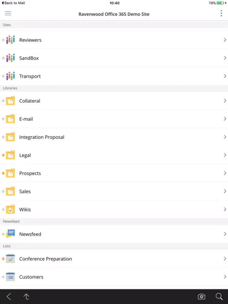 harmon.ie for ME iPad  Screenshots
