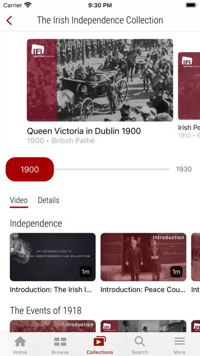 Captures d'écran de IFI Archive Player