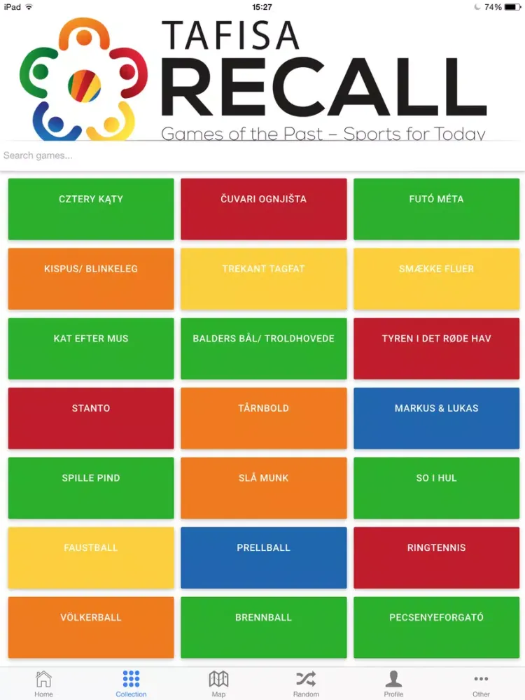 Captures d'écran de Recall Games iPad 