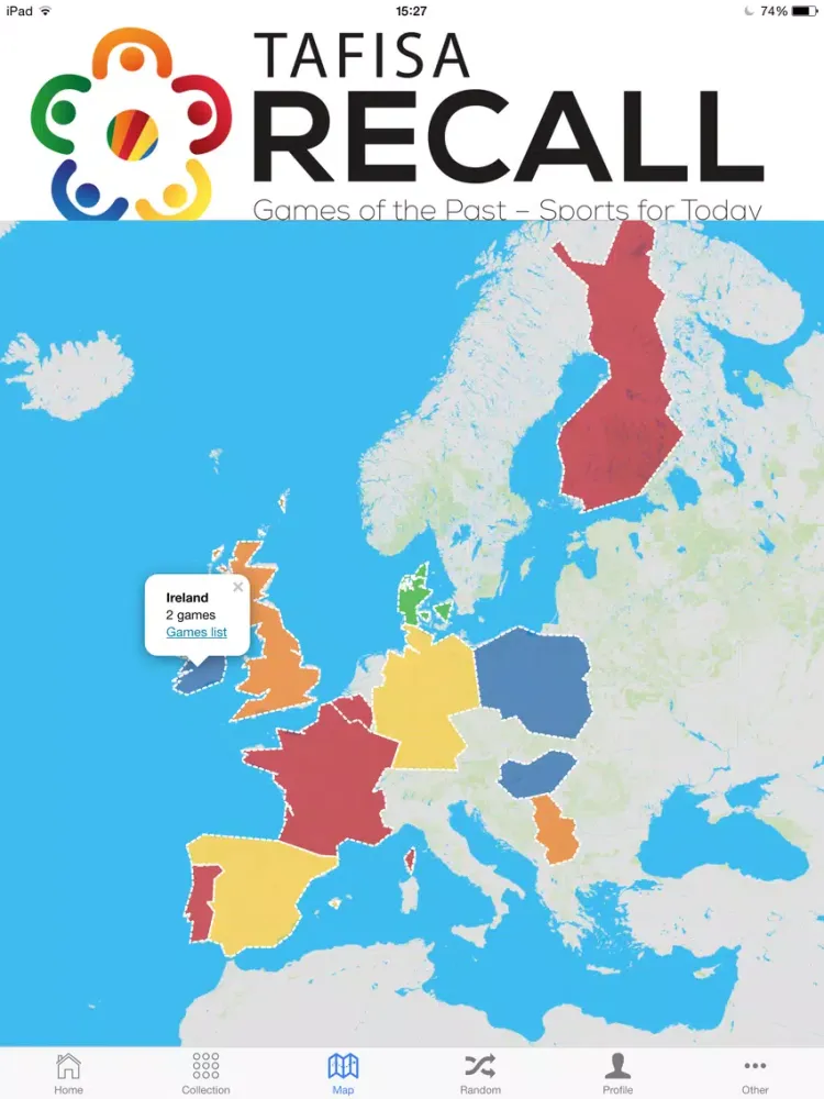 Captures d'écran de Recall Games iPad 