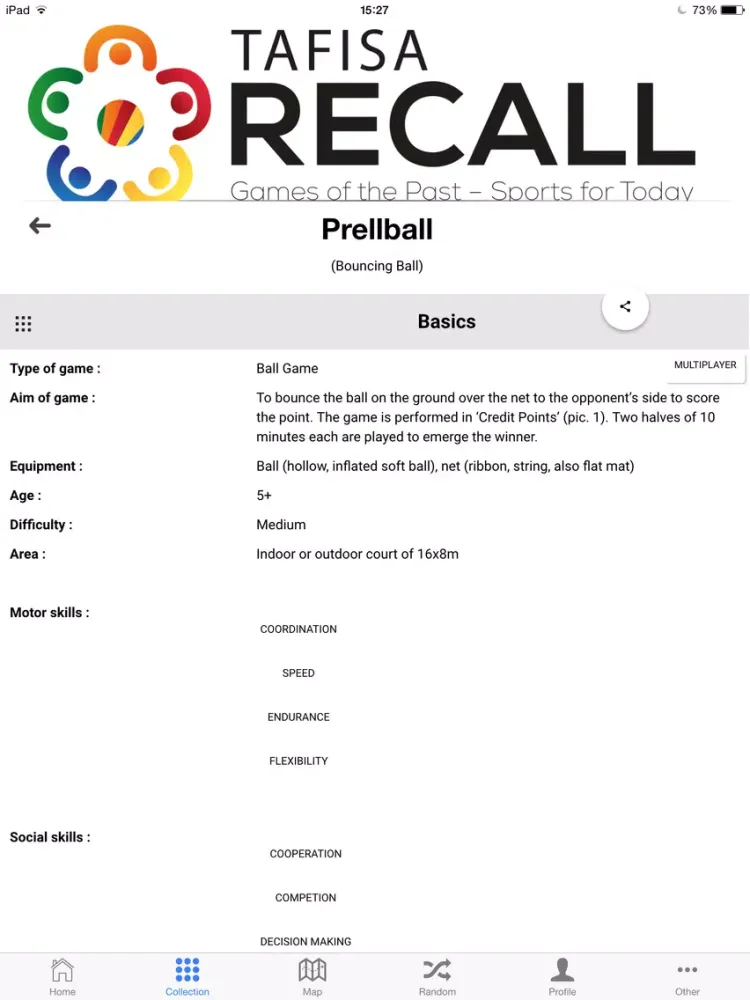 Captures d'écran de Recall Games iPad 