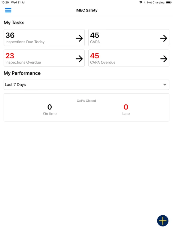 IMEC Safety iPad স্ক্রিনশট