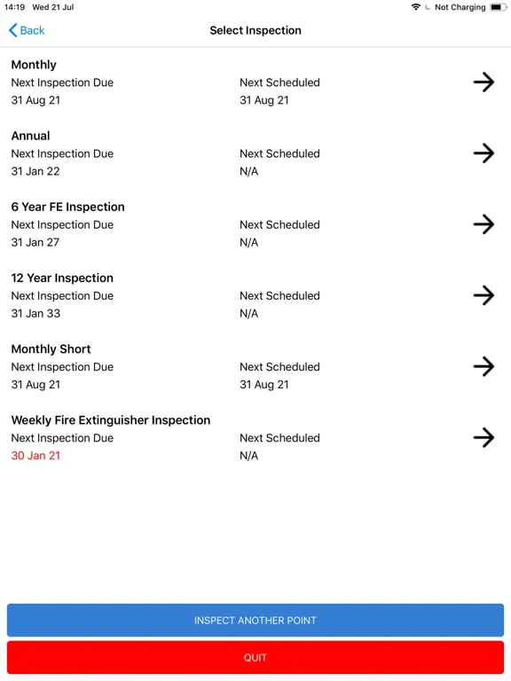 IMEC Safety iPad স্ক্রিনশট