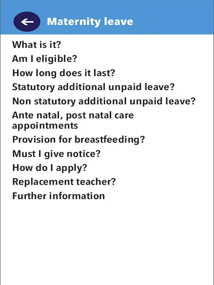 Captures d'écran de INTO guide to teachers leave iPad 