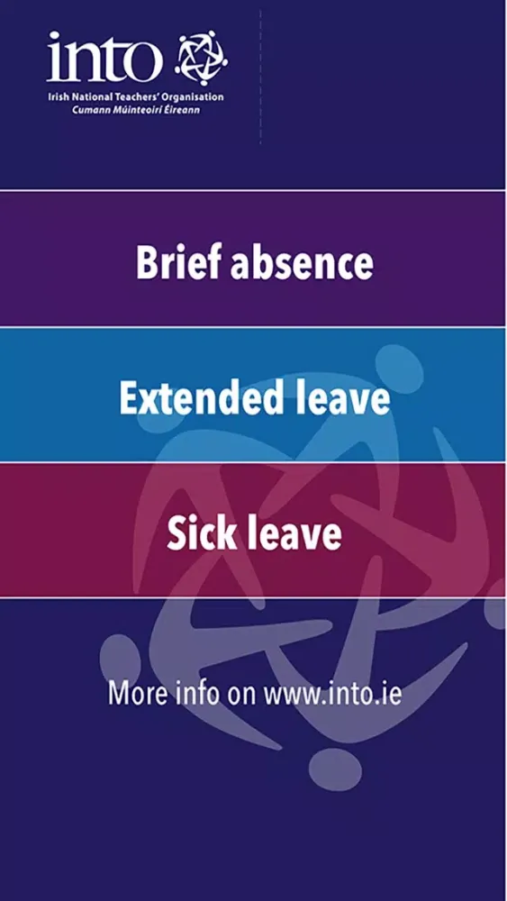 Captures d'écran de INTO guide to teachers leave