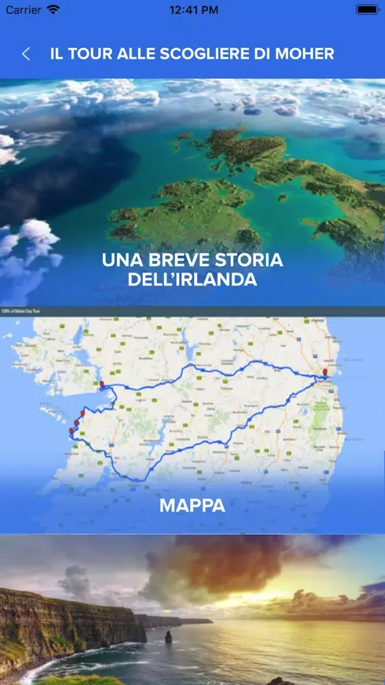 Скриншоты Irish Day Tours – Italian