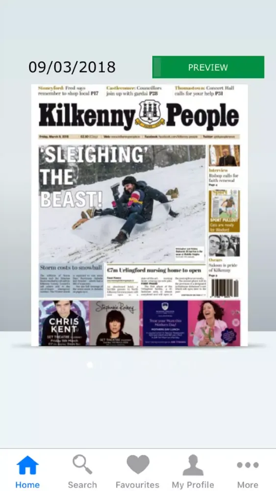 Captures d'écran de Kilkenny People