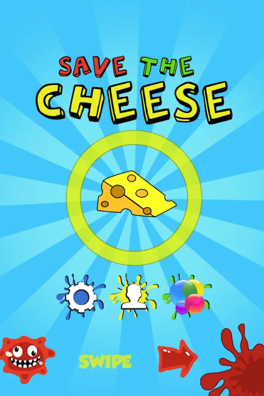 Tangkapan layar Save the Cheese
