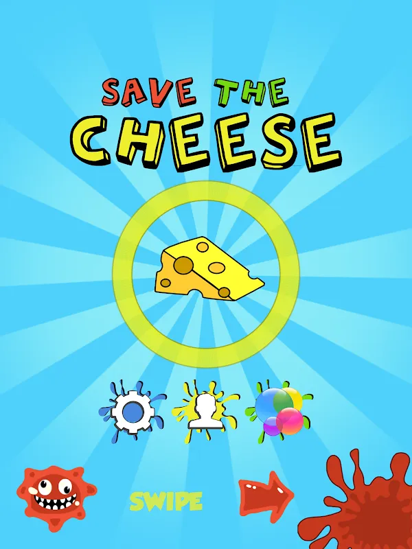 Tangkapan layar Save the Cheese