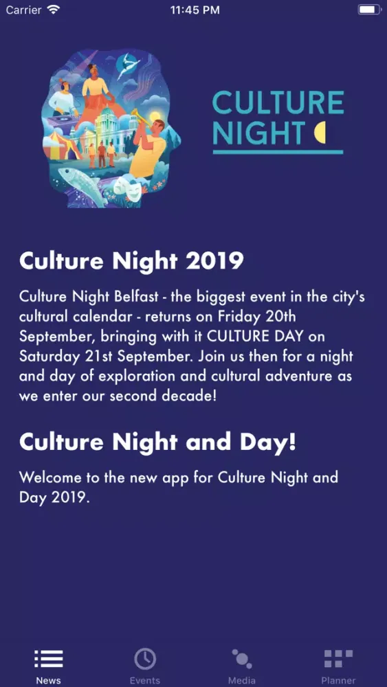 Culture Night Belfast سکرین شاٹس