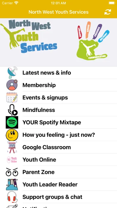 North West Youth Services سکرین شاٹس