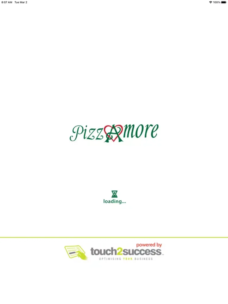 Capturas de tela do PizzAmore iPad 