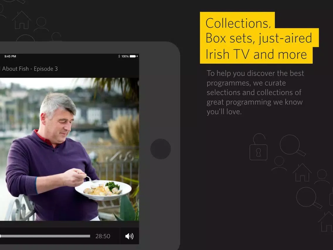 RTÉ Player International iPad  Screenshots