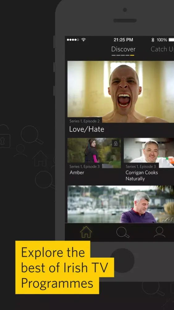 RTÉ Player International Screenshots