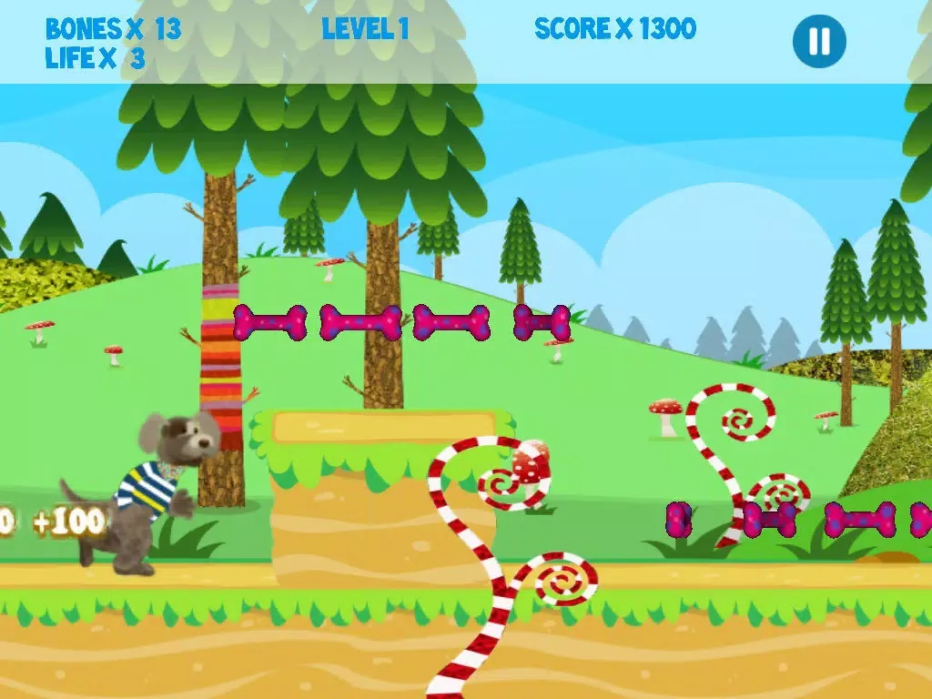 ภาพหน้าจอของ RTÉjr Twigín iPad 