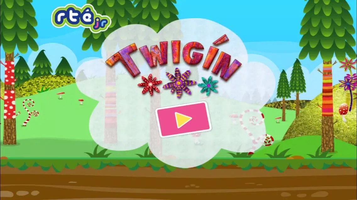 ภาพหน้าจอของ RTÉjr Twigín