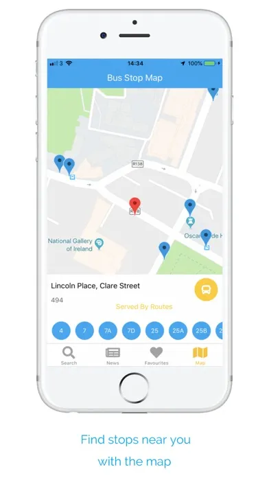 Capturas de pantalla de Next Bus Dublin