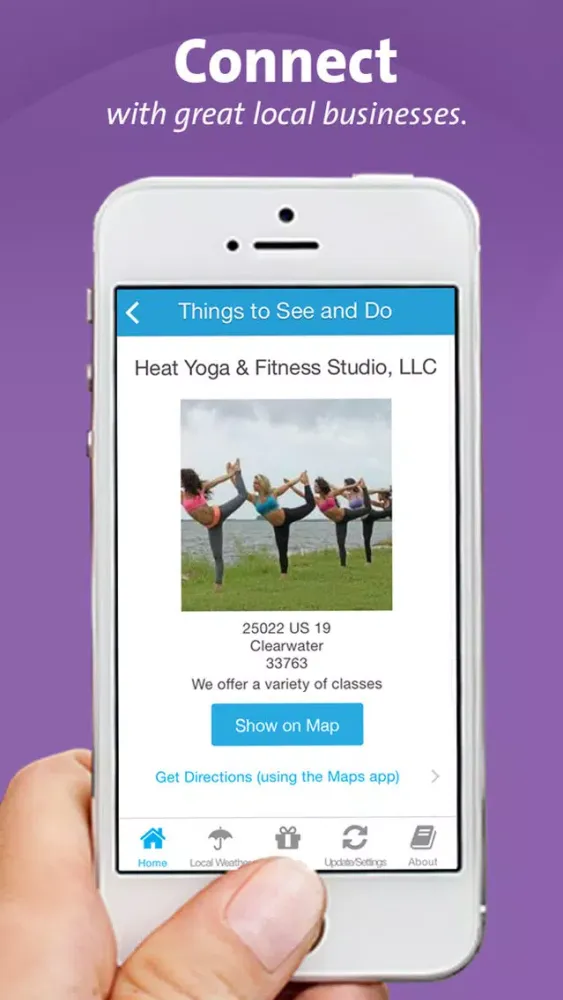 Clearwater App – Florida – Local Business & Travel Guide स्क्रीनशॉट