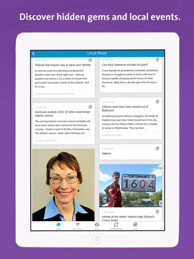 Helena App - Montana - Local Business & Travel Guide iPad  سکرین شاٹس