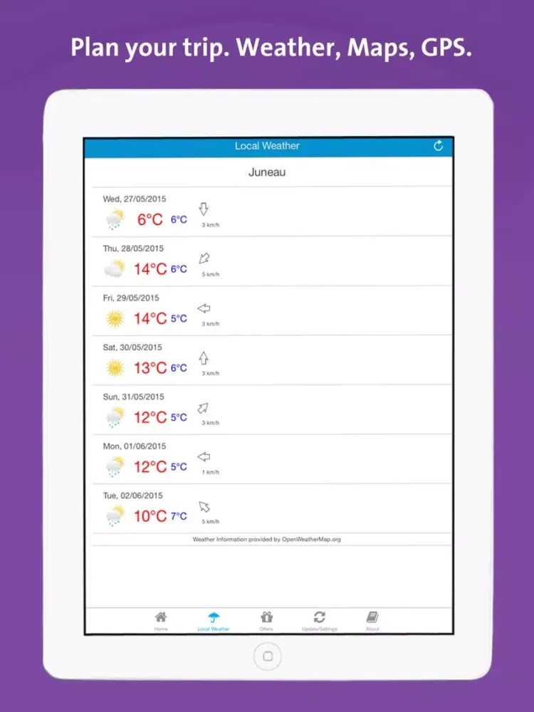 Juneau App - Alaska - Local Business & Travel Guide iPad Screenshots