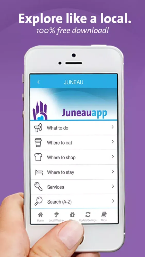 Juneau App - Alaska - Local Business & Travel Guide Screenshots