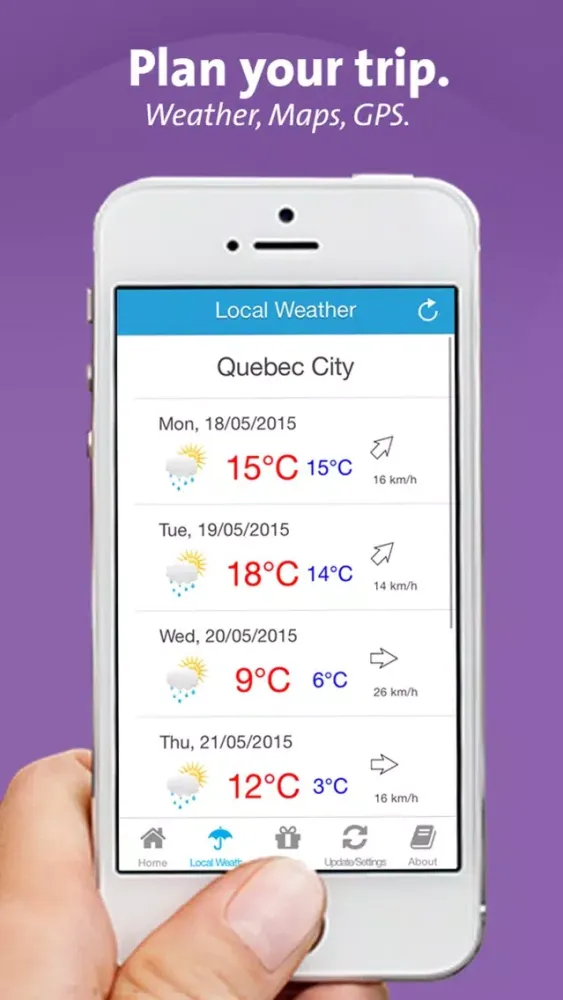 Québec City App - Local Business & Travel Guide Screenshots