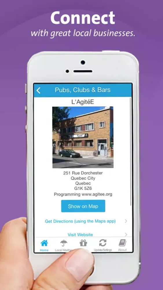 Québec City App - Local Business & Travel Guide Screenshots