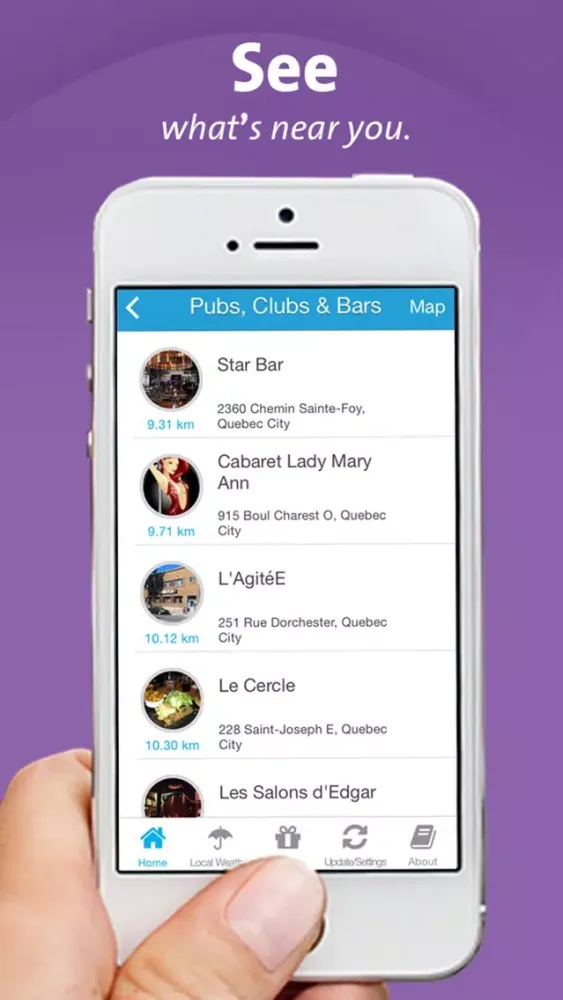 Québec City App - Local Business & Travel Guide Screenshots