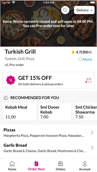 Turkish Grill Cavan Town應用截圖