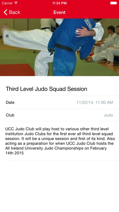 UCC Sports سکرین شاٹس