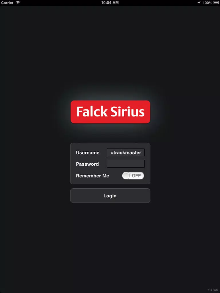 Captures d'écran de Falck Sirius iPad 