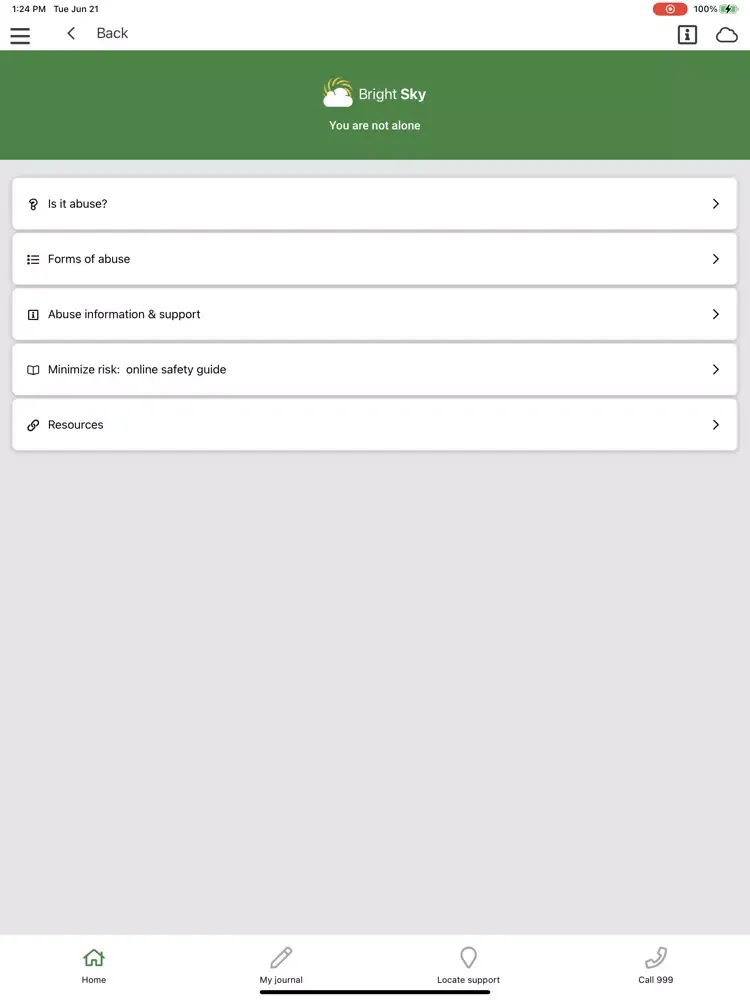 Скриншоты Bright Sky Ireland iPad 