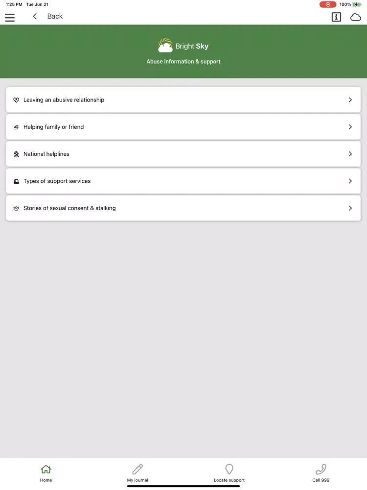 Скриншоты Bright Sky Ireland iPad 