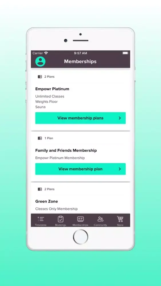 Empowr Zone Fitness应用截图