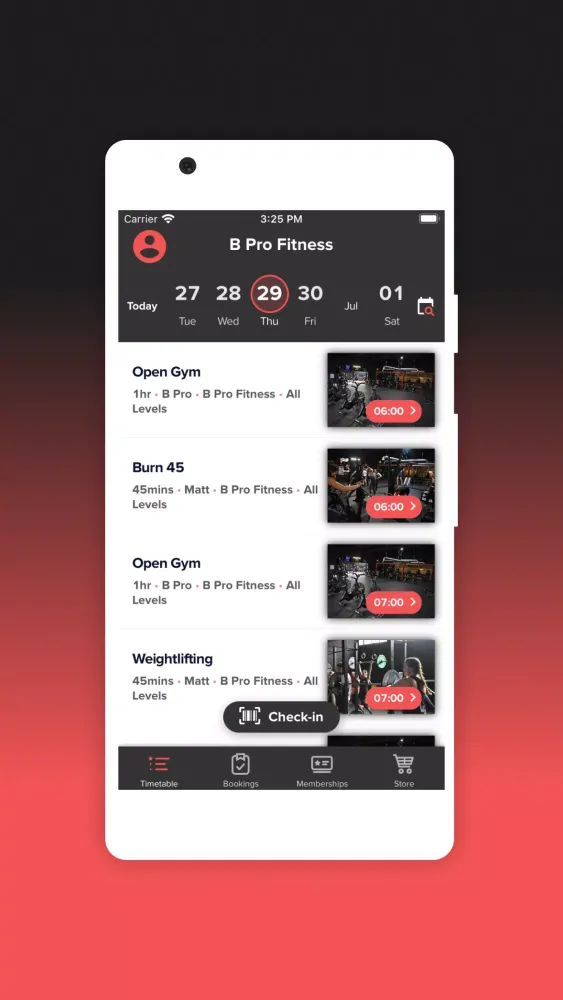 Screenshot di B Pro Fitness