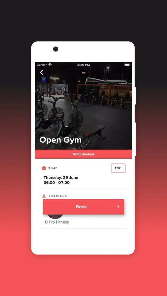 Screenshot di B Pro Fitness