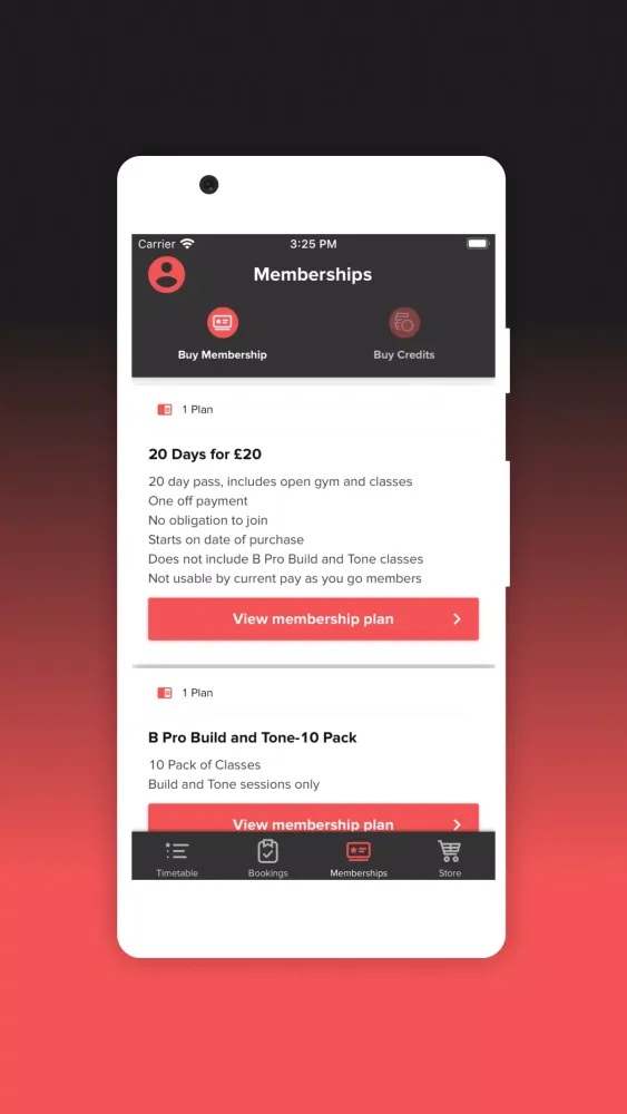 Screenshot di B Pro Fitness