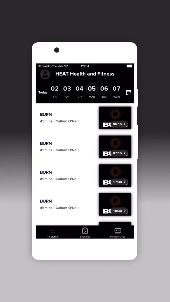HEAT Health and Fitness 스크린샷