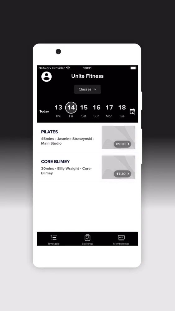 Screenshot di Unite-Fitness