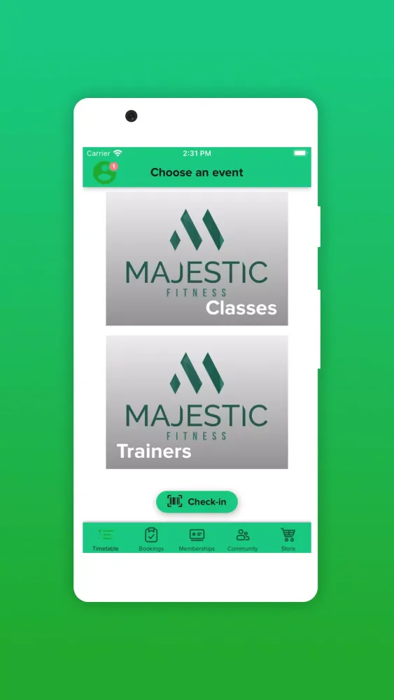 Majestic Fitness Screenshots