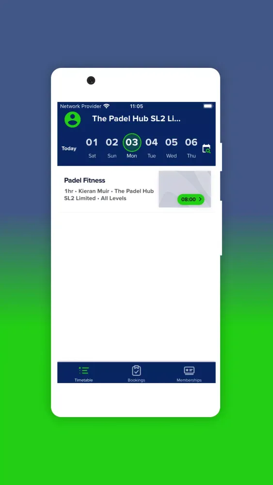 Capturas de pantalla de The Padel Hub