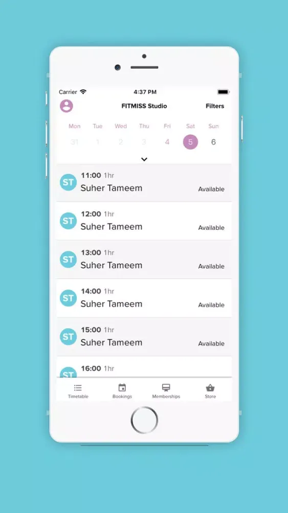 FITMISS Studio Screenshots