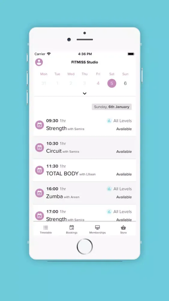 FITMISS Studio Screenshots