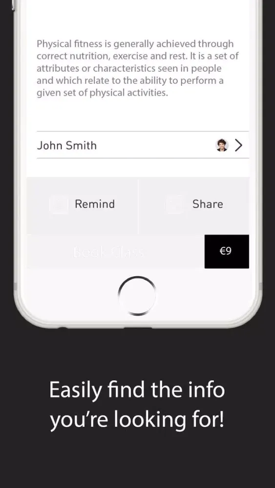 Inspire Fitness Centre スクリーンショット