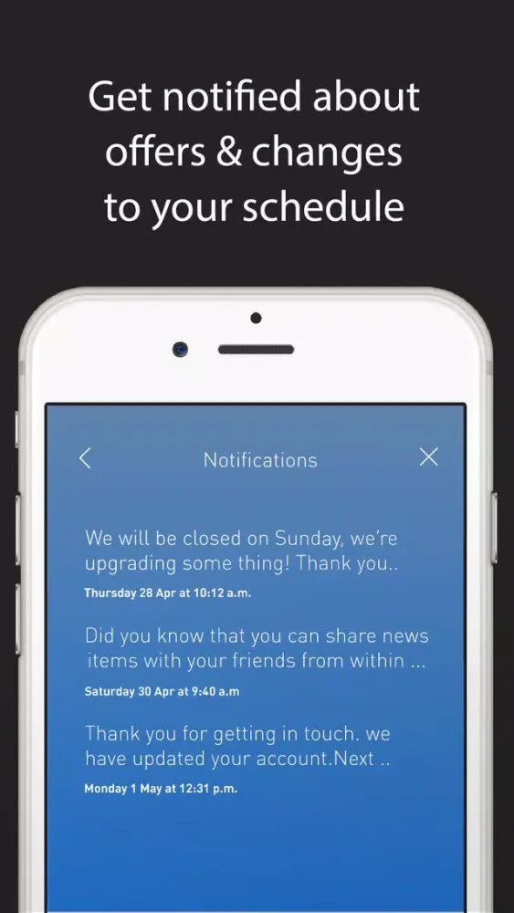 Inspire Fitness Centre スクリーンショット