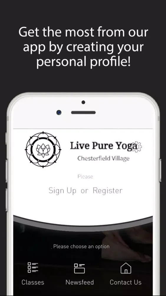 Zrzuty ekranu Live Pure Yoga